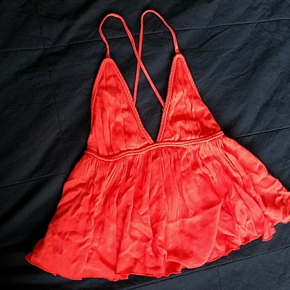 Abercrombie and fitch crop top